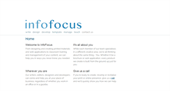 Desktop Screenshot of infofocus.com.au